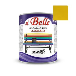 Алкидна блажна боя жълта 0.7 кг Si Belle ➤ топ цена ➤ dshome.bg