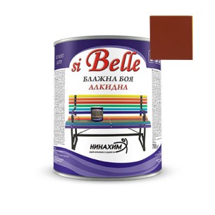Боя блажна алкидна светло кафява 0.700кг si belle ➤ топ цена ➤ dshome.bg