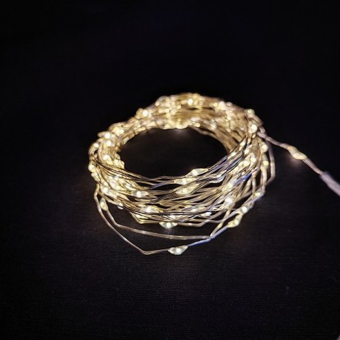 Гирлянд Купър 5 м 100 топло бели LED лампички ENIGMA