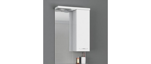 Шкаф за баня комплект PVC Перла 55см ➤ топ цена ➤ dshome.bg