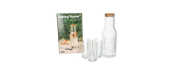 Комплект бутилка с 4 чаши за сок SD-017 DANNY HOME