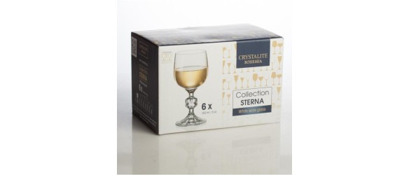 Комплект от 6 чаши за аператив 150 мл Sterna BOHEMIA