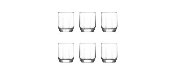 Комплект от 6 чаши за водка 215 мл Danilo LUIGI FERRERO