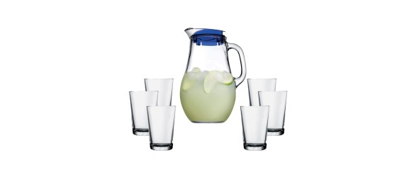 Комплект кана с 6 чаши 1850/200 мл Bistro PASABAHCE