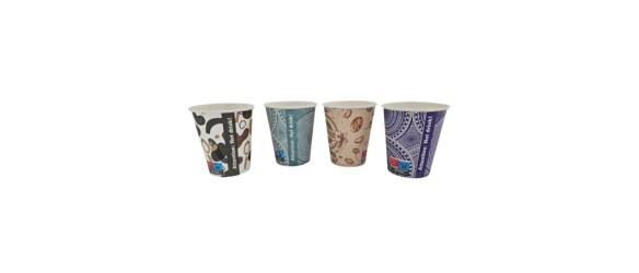 Картонени чаши за офис 180 мл 100 бр.
