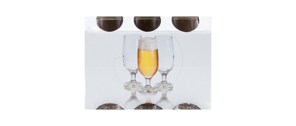 Комплект от 6 чаши за бира 300 мл Floripa