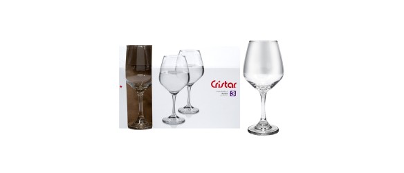 Комплект от 3 чаши за вино 507 мл 3 бр. Brunello