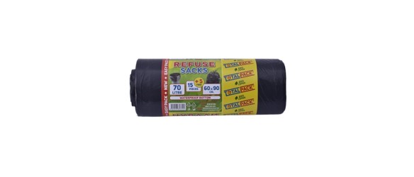 Чували за смет 60x90 см 70 л 20 бр.