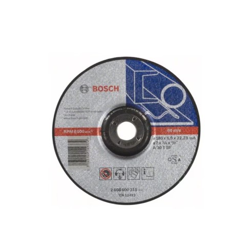 Диск за метал Ф180x6 мм BOSCH