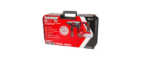 Безчетков перфоратор с 4 функции Solo RDP-BBRH20 RAIDER
