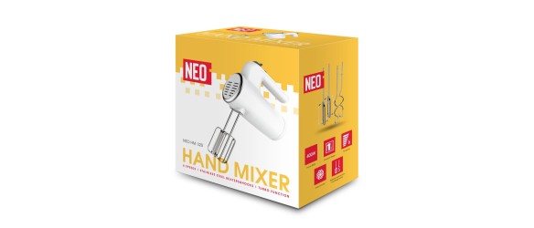 Миксер с 6 скорости и два вида приставки HM-320 NEO ➤ топ цена ➤ dshome.bg