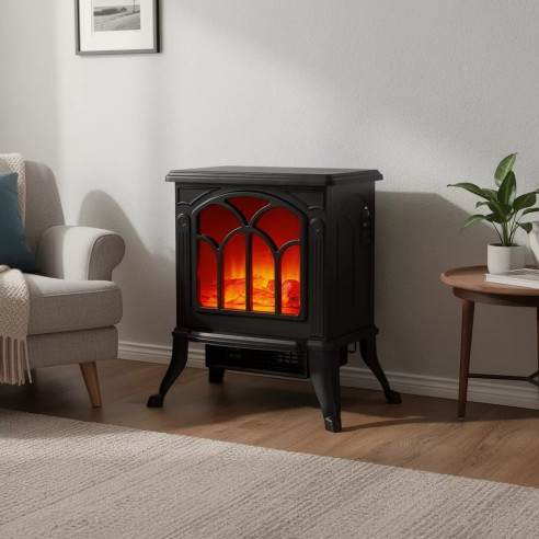 Електрическа камина с ефект пламък EFP-1379 ELITE