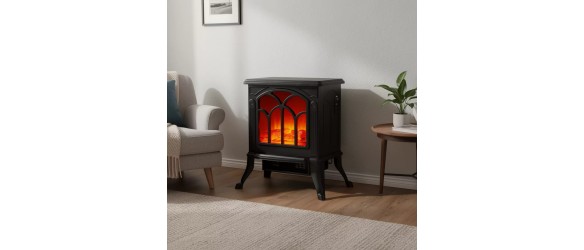 Електрическа камина с ефект пламък EFP-1379 ELITE