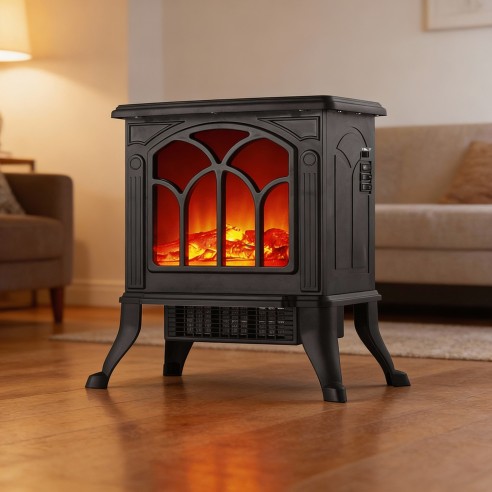 Електрическа камина с ефект пламък EFP-1379 ELITE