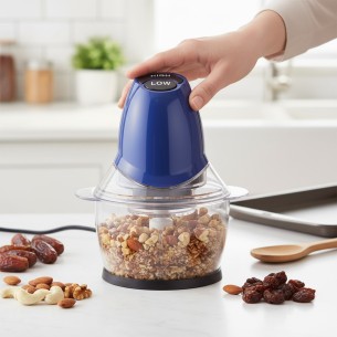 Чопър със стъклена купа 1 л CH-1233BL ELITE ➤ топ цена ➤ dshome.bg 2