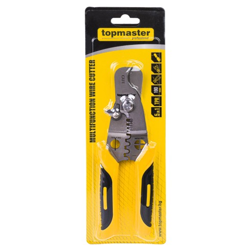 Мулти клещи за кабели 5в1 190 мм TOPMASTER