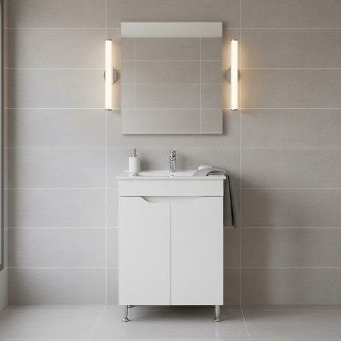 Шкаф за баня с мивка 55 см Клара MAKENA