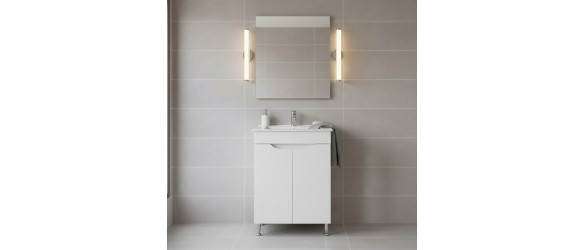 Шкаф за баня с мивка 55 см Клара MAKENA