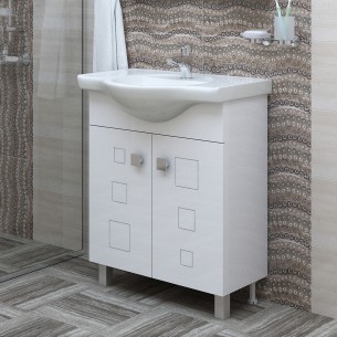 Шкаф за баня с мивка Дея TRIANO 2