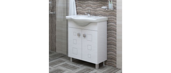 Шкаф за баня с мивка Дея TRIANO