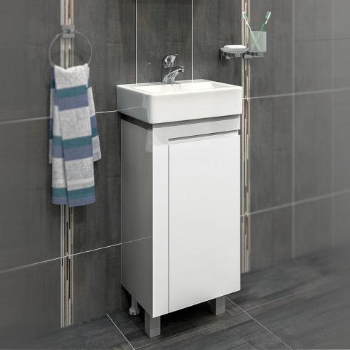 Шкаф за баня с мивка Вега TRIANO