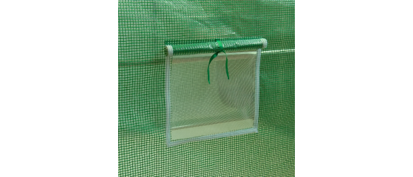 Тунелна оранжерия с армирано покривало 4.5x3x2 м (13.5 м2)