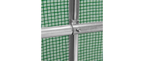 Тунелна оранжерия с армирано покривало 4x2.5x2 м (10 м2)