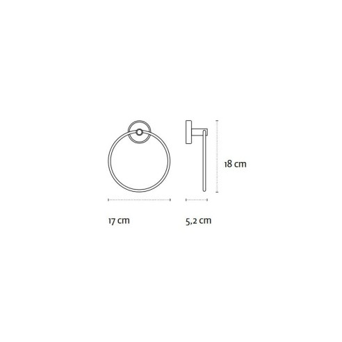 Халка за хавлия 6220 Optimo KAPITAN - 2