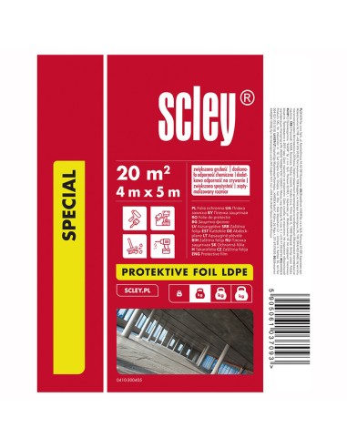 Защитно фолио 4x5м 0.03мм Special LDPE SCLEY - 1