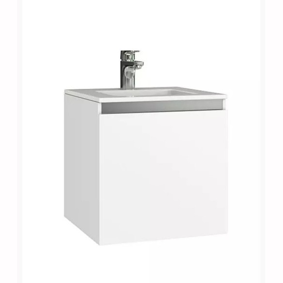 Долен шкаф с мивка за баня 45 см Изи TRIANO - 2