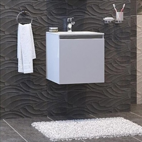Долен шкаф с мивка за баня 45 см Изи TRIANO - 1