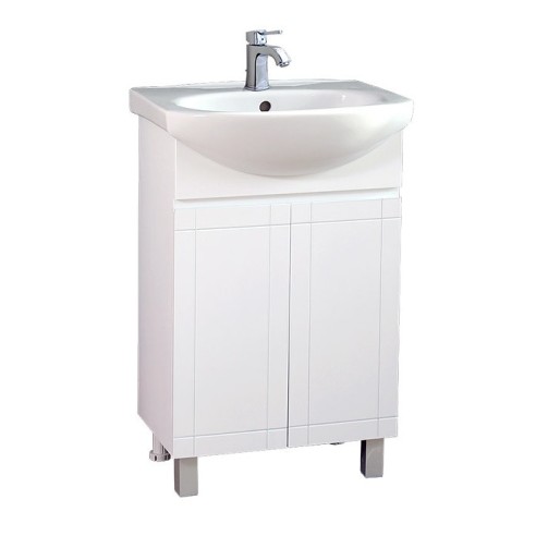 Долен шкаф с мивка за баня 55 см Рила TRIANO