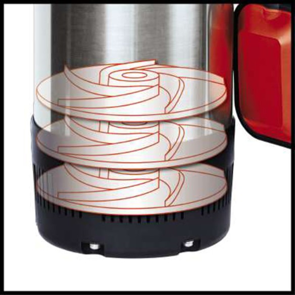 Потопяема високонапорна помпа 900 W EINHELL - 8