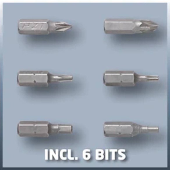Акумулаторен винтоверт 3.6V 200 об/мин Li-Ion EINHELL - 7