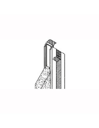 PVC профил за вътрешна мазилка RÖFIX ANPUTZLEISTEN P 2.4м 10мм - 1