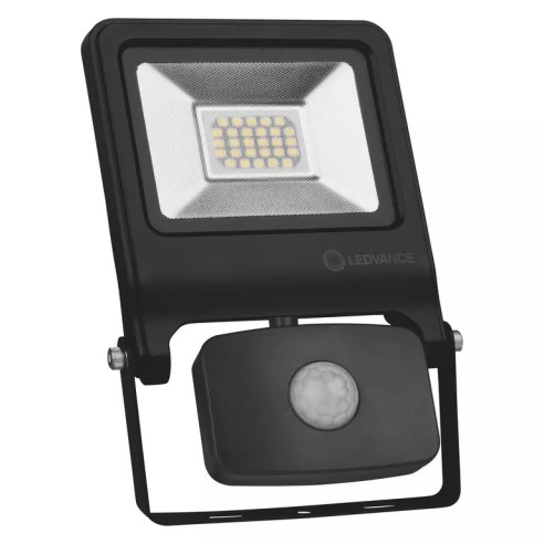 LED прожектор Flood Value Sensor 20W 4000K BK 1700lm IP44 LEDVANCE - 1