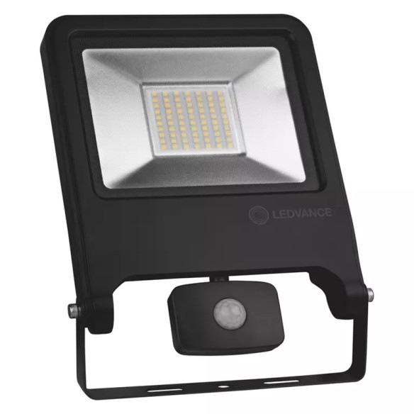 LED прожектор Flood Value Sensor 50W 4000K BK 4500lm IP44 LEDVANCE - 1