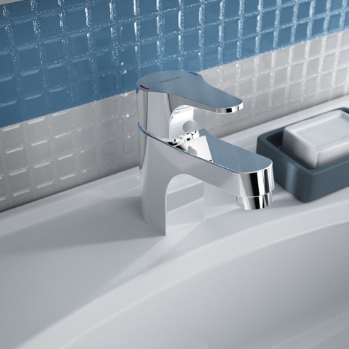 Стоящ смесител за умивалник с пластмасов изпразнител SevaNext VIDIMA - 2