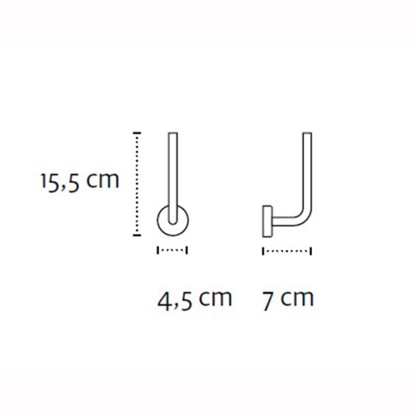 Държач за тоалетна хартия Modern KAPITAN - 2