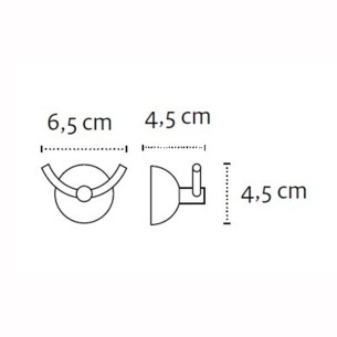 Двойна закачалка за баня Classic KAPITAN - 1 2