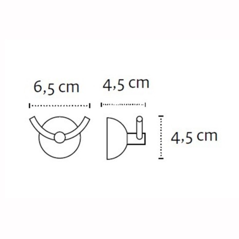 Двойна закачалка за баня Classic KAPITAN - 2