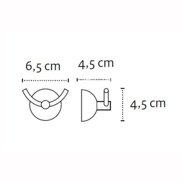 Двойна закачалка за баня Classic KAPITAN - 2