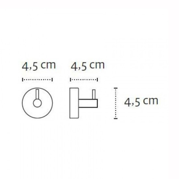 Закачалка за баня Modern черен мат KAPITAN - 3