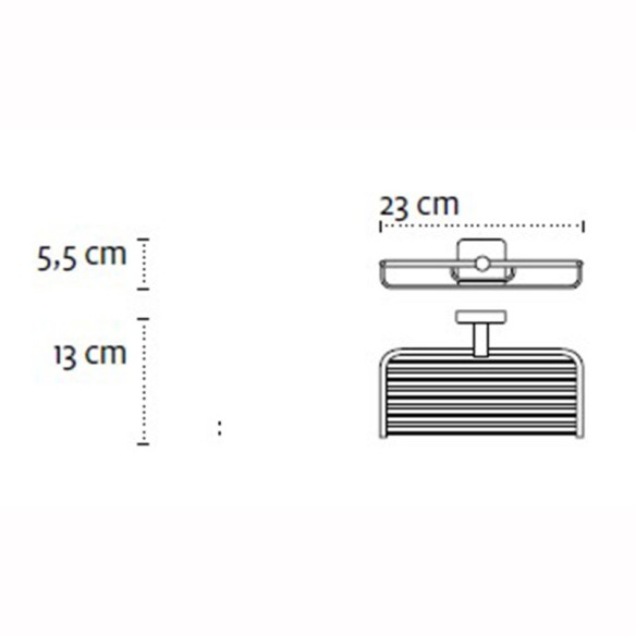 Двойна сапунерка мрежа Quattro KAPITAN - 2