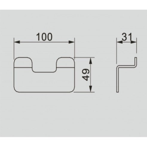 Двойна закачалка "елинор" - ica 5553-2 - 2
