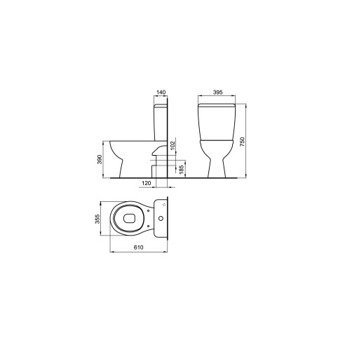 Моноблок -  mira compact block wq8f639c0001721 - 2
