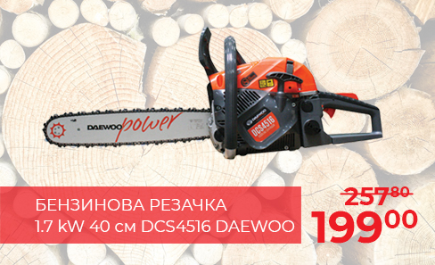 Бензинова резачка 1.7 kW 40 см DCS4516 DAEWOO