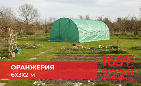 Оранжерия 6х3х2