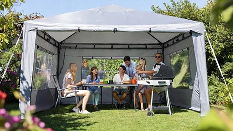 Как да изберете идеалната градинска шатра през 2026 г.: пълен наръчник за стабилност, размери и материал