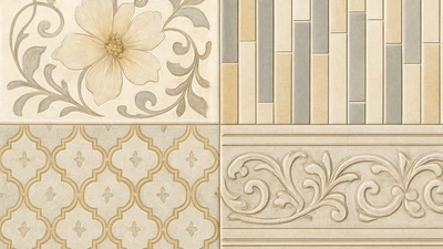 Декор плочки, пана, фризове